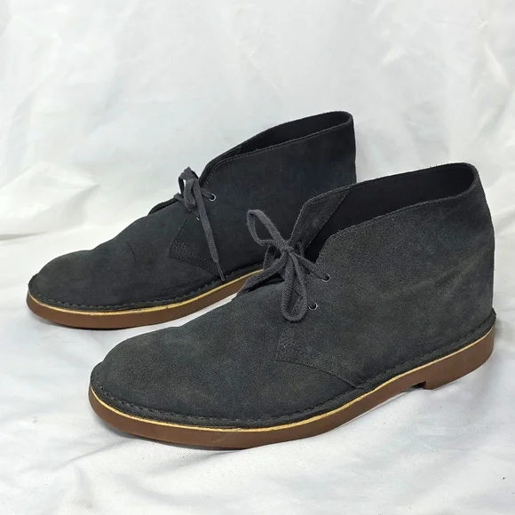 Clarks | Shoes | Clarks Elegant Bushacre Gray Suede Leather  display picture 2